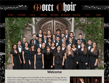 Tablet Screenshot of motet.uchicago.edu