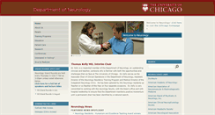 Desktop Screenshot of neurology.uchicago.edu