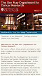 Mobile Screenshot of benmay.uchicago.edu