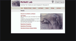Desktop Screenshot of mcneilllab.uchicago.edu