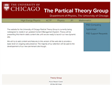 Tablet Screenshot of hamilton.uchicago.edu