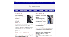 Desktop Screenshot of franke.uchicago.edu
