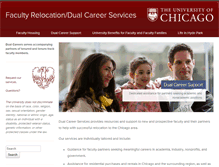 Tablet Screenshot of dualcareers.uchicago.edu