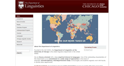 Desktop Screenshot of linguistics.uchicago.edu
