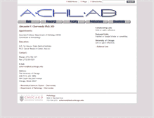 Tablet Screenshot of achlab.bsd.uchicago.edu