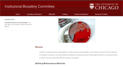 Desktop Screenshot of ibc.uchicago.edu