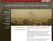 Tablet Screenshot of nelc.uchicago.edu