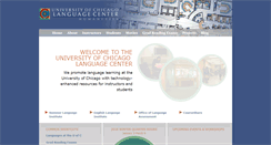 Desktop Screenshot of languages.uchicago.edu
