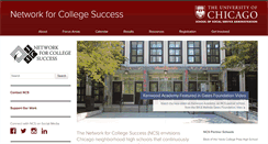 Desktop Screenshot of ncs.uchicago.edu