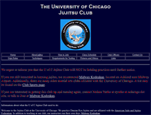 Tablet Screenshot of jujitsu-club.uchicago.edu