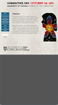 Mobile Screenshot of humanitiesday2011.uchicago.edu